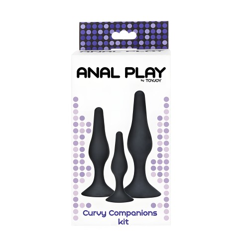 Toyjoy Set Plugs Anales Curvy Companions