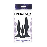 Toyjoy Set Plugs Anales Curvy Companions