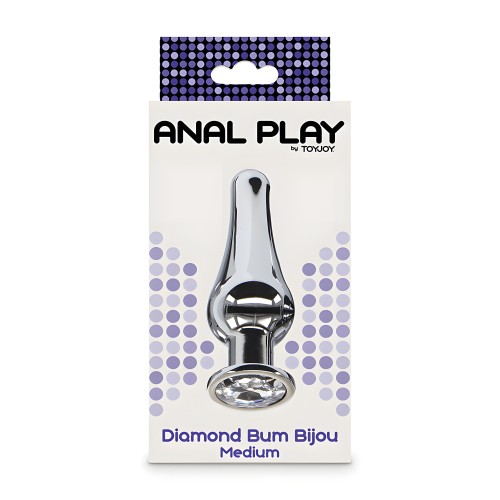- Anal Play Diamante Bum Bijou Plug Anal Mediano