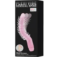 Baile - Flexi Vibe Sensual Spine Bendable Vibrating Dildo Lilac 23.5 cm