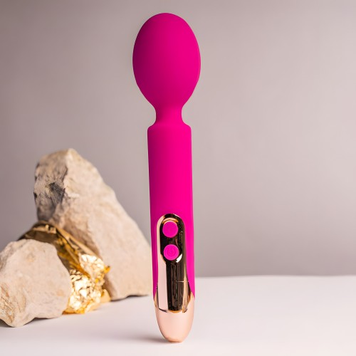 Rocks- Off - Oriel Vibrador Wand Flexible Fucsia
