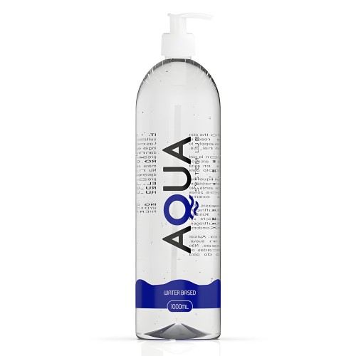 Aqua Quality - Lubricante Base De Agua 1000 Ml