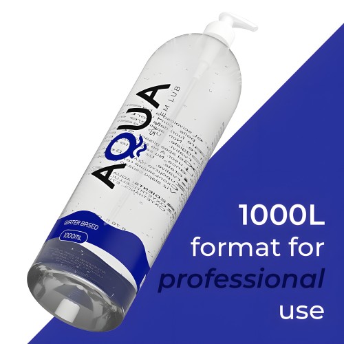 Aqua Quality - Water-Based Lubricant 1000 Ml
