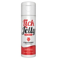 Intimateline Lick Jelly Strawberry Lubricant 50ml