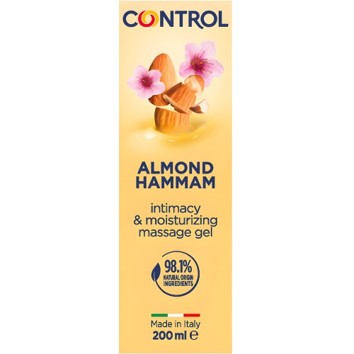Control 3 in 1 Massage Gel Almond Milk 200ml