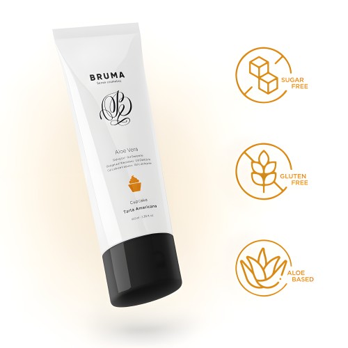 Gel Deslizante Con Aloe Vera Sabor A Tarta Americana 100 Ml