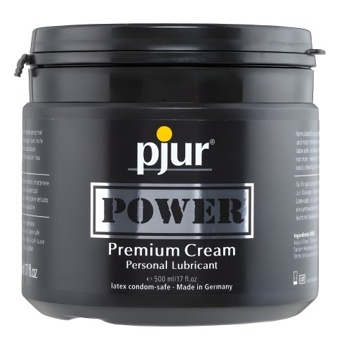 - Power Premium Cream Personal Lubricant