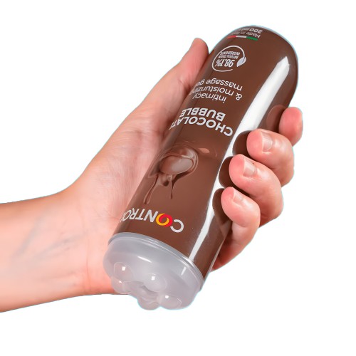 Control - 3 in 1 Chocolate Bubble Massage Gel 200ml