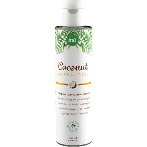Vegan Coconut Massage Oil - Relaxing Sweet Aroma
