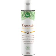 Intt - Aceite De Masaje Vegano Dulce Con Sabor A Coco