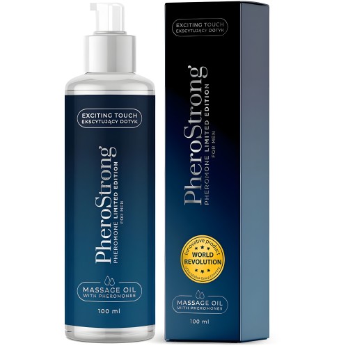 Pherostrong Limited Edition Massage Oil for Men 100ml