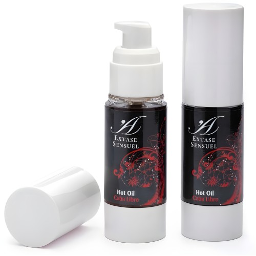 Stimulating Heat Oil for Intimate Moments