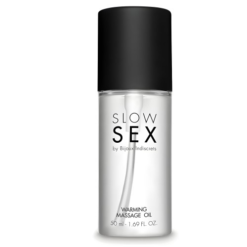 Bijoux Slow Sex Massage Oil Heat Effect 50ml