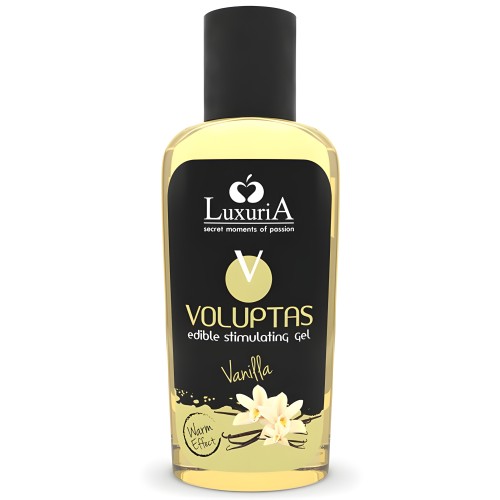 - Voluptas Gel Masaje Comestible Efecto Calor - Vainilla 100 Ml