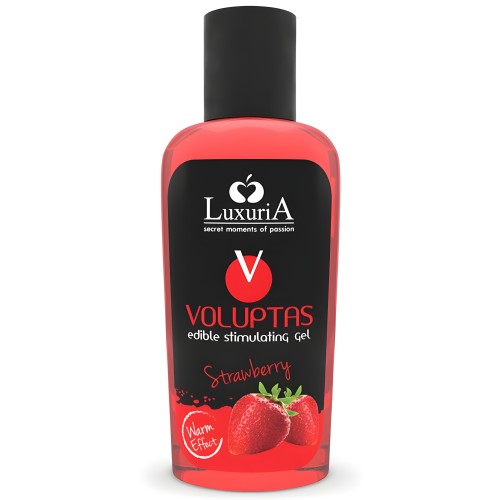 Intimateline Luxuria Voluptas Edible Massage Gel Strawberry