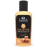 Intimateline Luxuria Gel Masaje Comestible Efecto Calor - Caramelo 100 Ml
