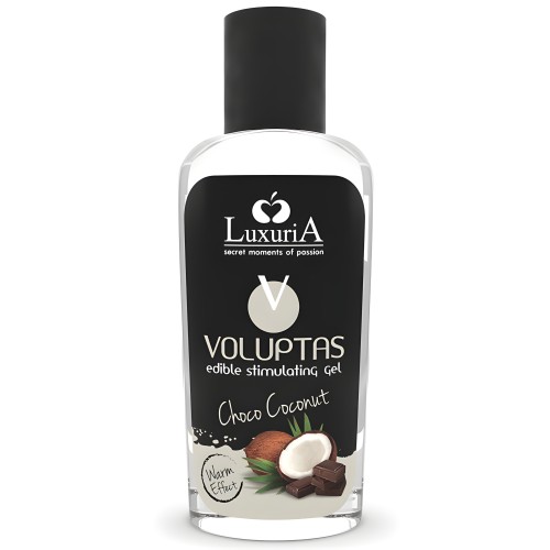 Voluptas Gel Masaje Comestible Efecto Calor - Coco Y Crema