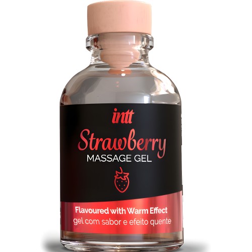 Intt Strawberry Warming Massage Gel