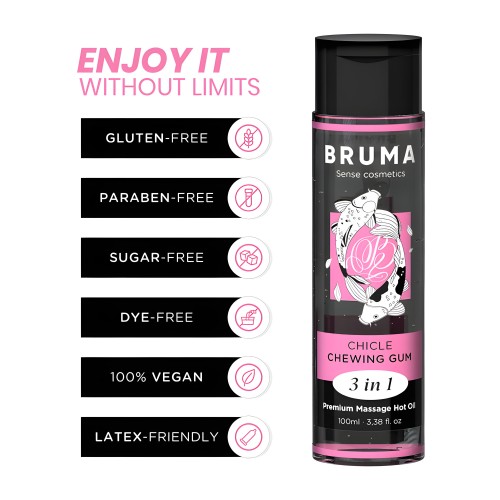 Bruma Premium Massage Oil with Heating Effect 100 ml