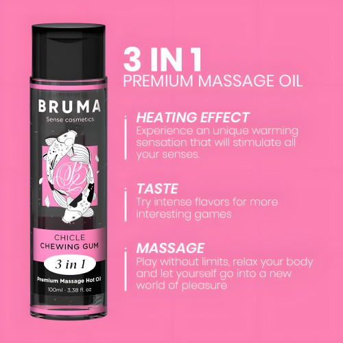 Bruma Premium Massage Oil with Heating Effect 100 ml