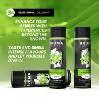 Bruma Premium Warming Massage Oil Watermelon Flavor 3-in-1