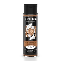 Bruma Premium Massage Oil Heat Effect American Pie Flavor 3 in 1 - 100ml