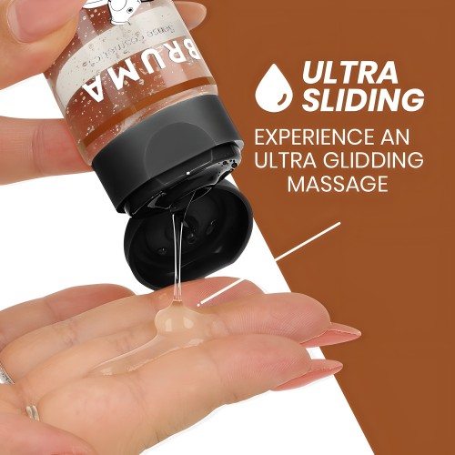 Aceite De Masaje Premium Efecto Calor Sabor Tarta Americana 3 En 1 - 100ml