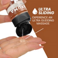 Aceite De Masaje Premium Efecto Calor Sabor Tarta Americana 3 En 1 - 100ml