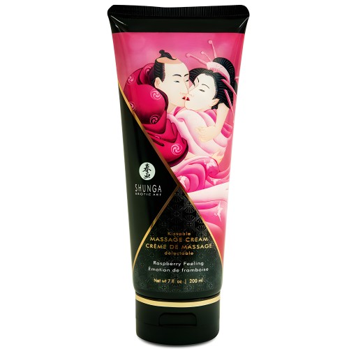 Shunga Raspberry Massage Cream 200 Ml