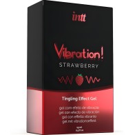Intt Intimate Stimulating Gel Vibrator Liquid Strawberry 15ml