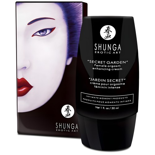 Shunga - Crema Orgasmo Femenino Intenso Jardín Secreto