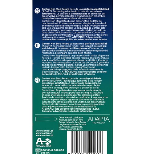 Control Non Stop Retard Condoms