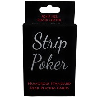 Strip Poker Humorous Playing Cards