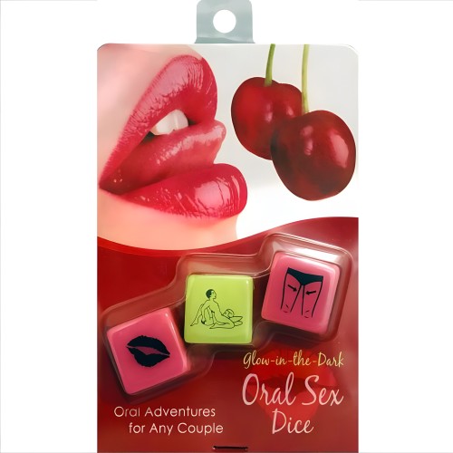 - Juego Dados Sexuales Oral Con Brillo En La Ocuridad