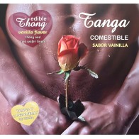 Hotflowers - Tanga Comestible Sabor Vainilla