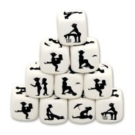 White Position Dice