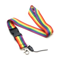 Pride LGBT Flag Lanyard