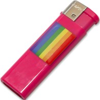 Red LGBT Flag Lighter
