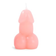 Vela Con Forma De Pene Rosa