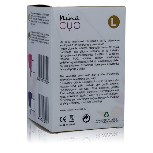 Nina KikÍ Menstrual Cup Size L