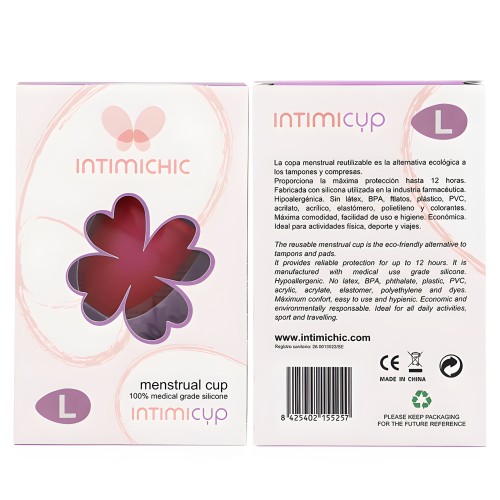 Copa Menstrual Silicona Medica Intimichic