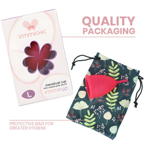 Intimichic Medical Silicone Menstrual Cup