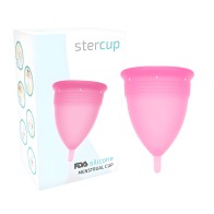 Copa Menstrual FDA Silicona Rosa Talla L