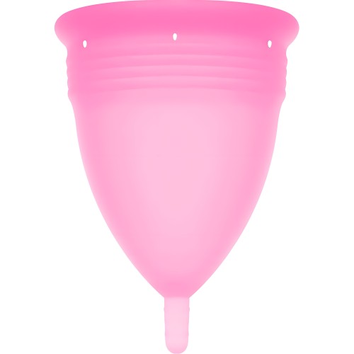 Copa Menstrual FDA Silicona Rosa Talla L