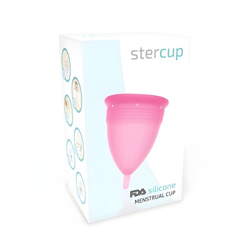 Copa Menstrual FDA Silicona Rosa Talla L