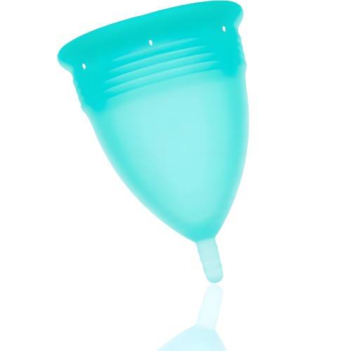 Stercup FDA Silicone Menstrual Cup Aquamarine - Size L
