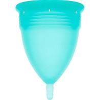Copa Menstrual Fda Silicona Aquamarina - Talla L