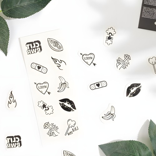 Secret Play - Set De 10 Tattoos Temporales