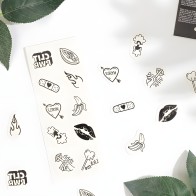 Secret Play - Set De 10 Tattoos Temporales