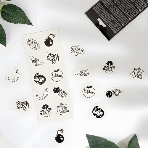 Secret Play Tatuajes Temporales Spicy Collection